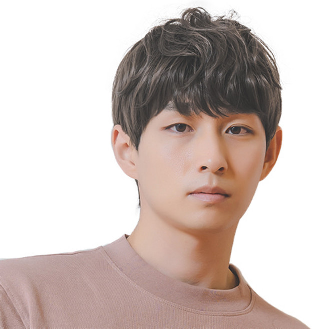 남성용 스왈로펌 통가발 M, 내츄럴브라운, 1개