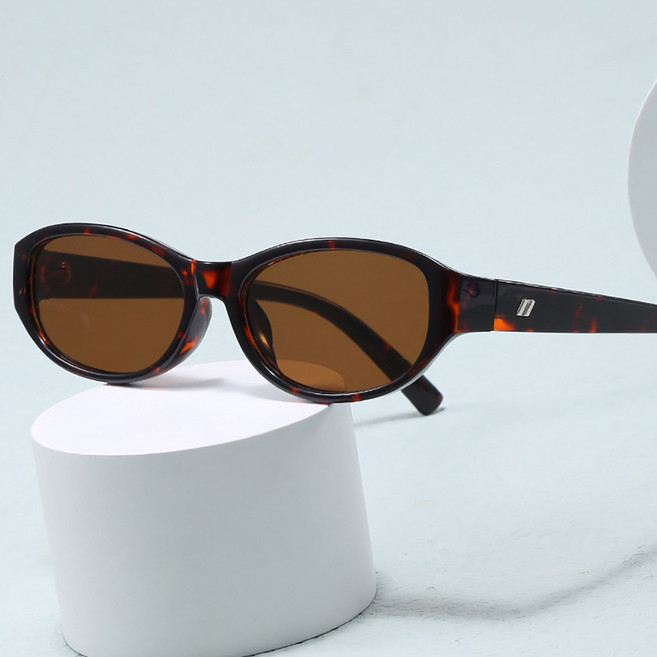 時尚復古小橢圓形太陽眼鏡