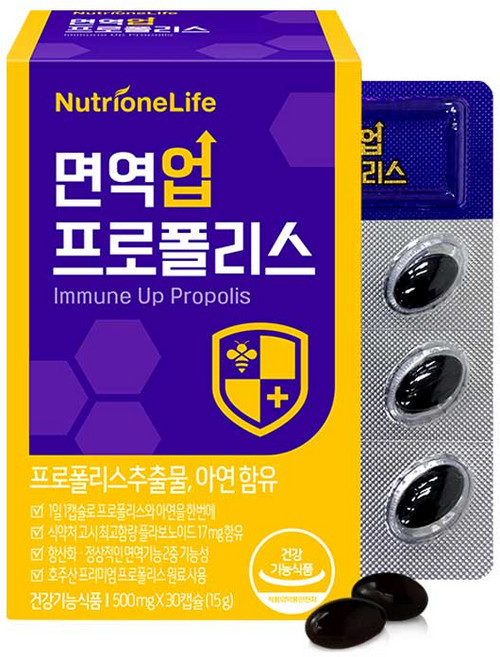 뉴트리원 면역 업 프로폴리스, 30정, 1개