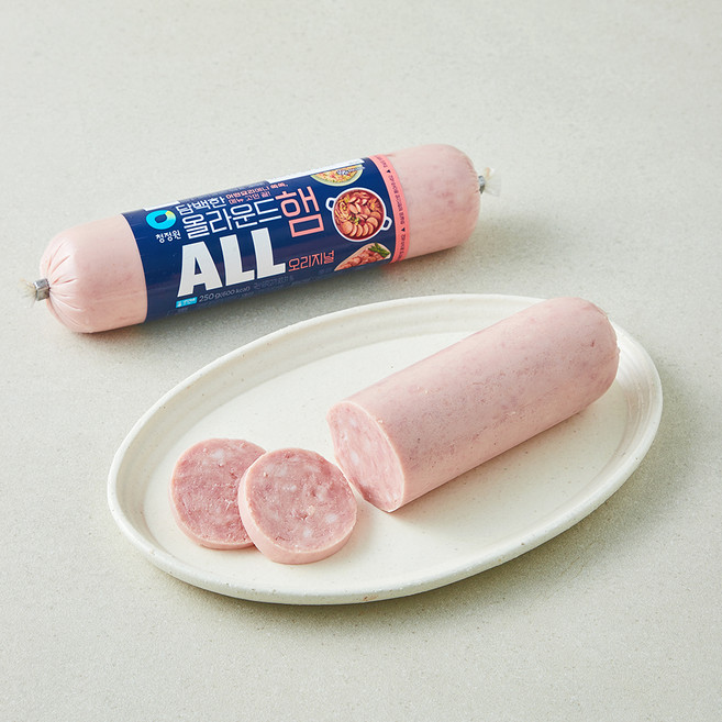 청정원 담백한 올라운드햄 오리지날, 250g, 1개
