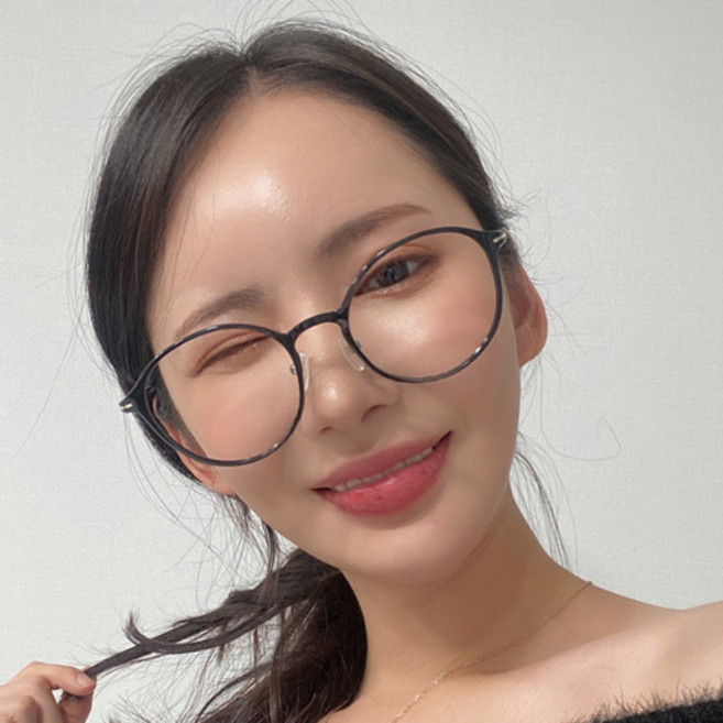 베이마 아케마 티타늄 뿔테 안경 + 케미 X 드라이브 렌즈 세트
