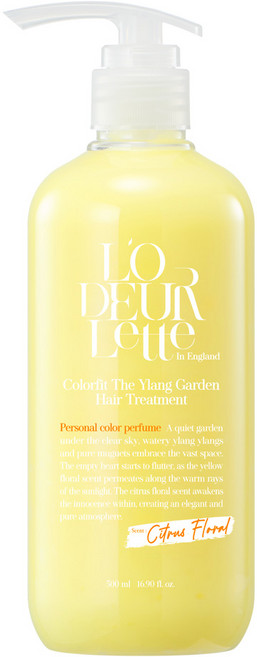 로더렛 인 잉글랜드 컬러핏 더 일랑 가든 헤어 트리트먼트, 500ml, 1개
