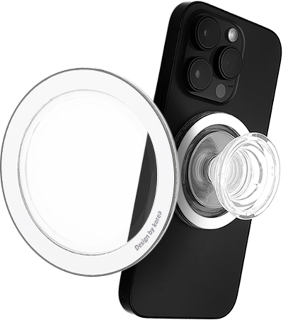 모닷 MG 에어 맥세이프 에어디스크 + 스마트톡 세트, 투명, 1세트