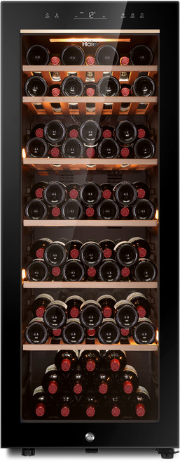 하이얼 프리미엄 와인셀러 방문설치 84병, 옵시디언블랙, HWC200MNB