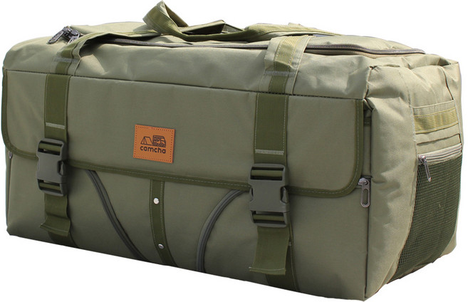 캠차 캔버스 멀티 캠핑가방, 카키, 1단, 1개