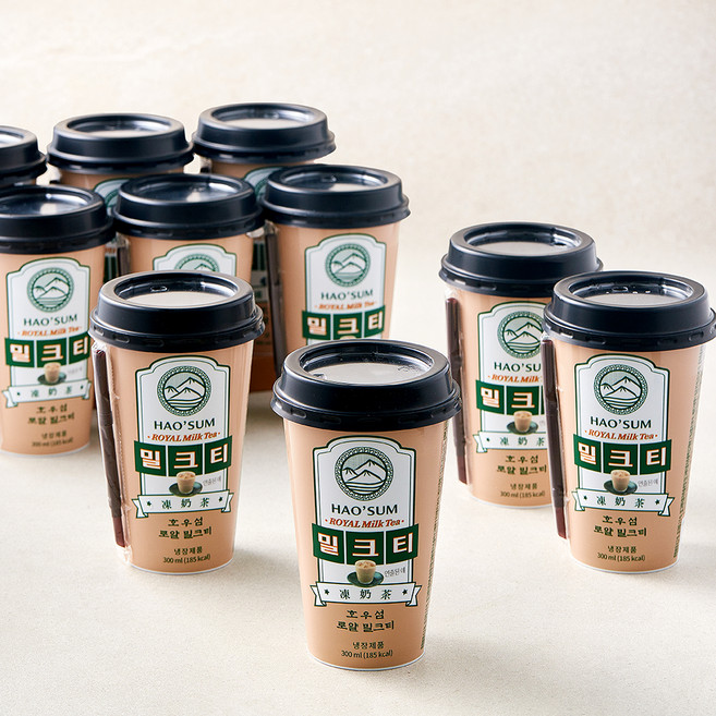 에치와이 호우섬 로얄 밀크티, 10개, 300ml