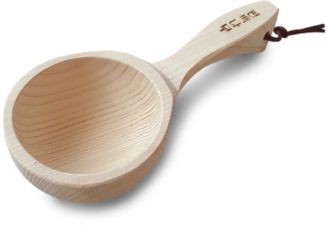 친환경편백아트 편백 고급 표주박 소, 혼합색상, 1개