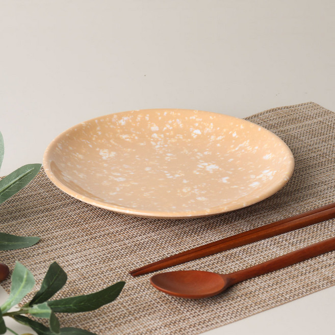 쿡차 레트로 분식 떡볶이 팝 요리접시 3호, BROWN, 4개