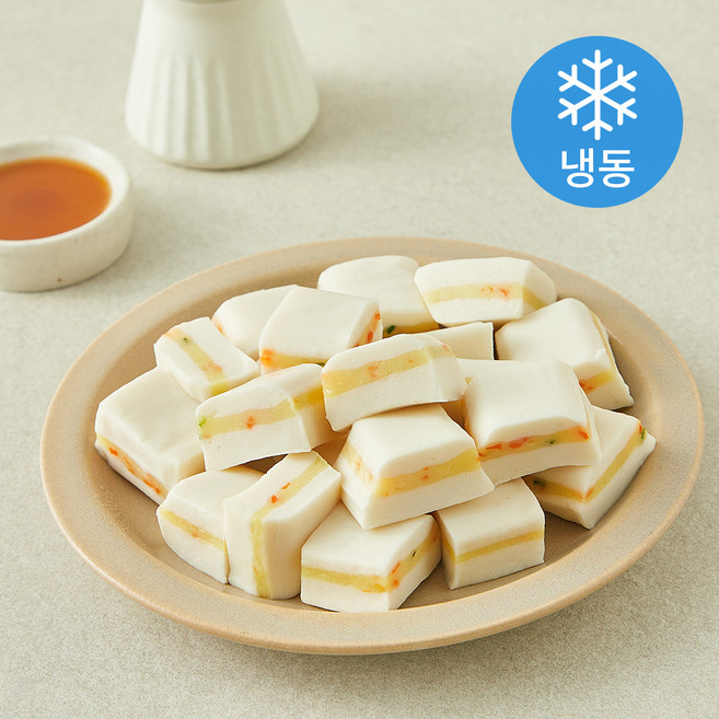 랜시 샌드위치모양 피쉬볼 (냉동), 500g, 1개