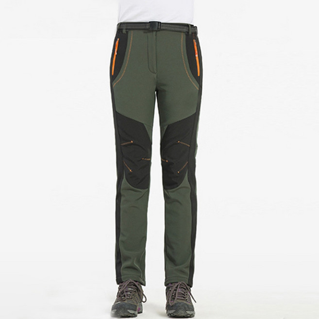 데이소이 여성용 배색 보드 스키복 팬츠