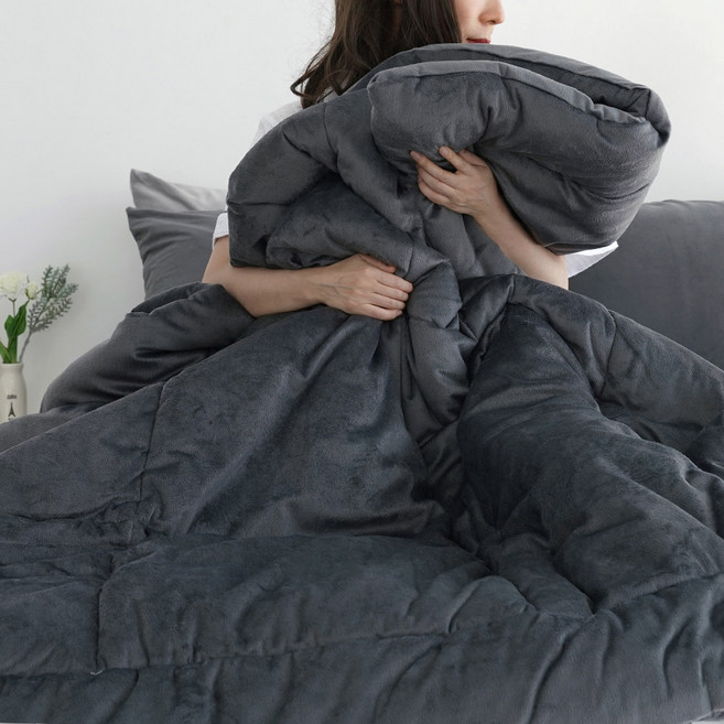 스코홈 국산 그래핀 자가발열 극세사 차렵이불