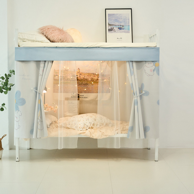 픽노아 기숙사 개인공간보호 벙커침대 가리개 커튼