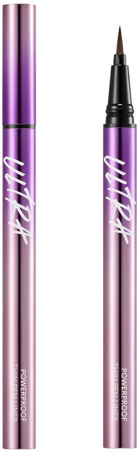 미샤 울트라 파워프루프 씬 펜 라이너 0.4g, 다크브라운, 1개