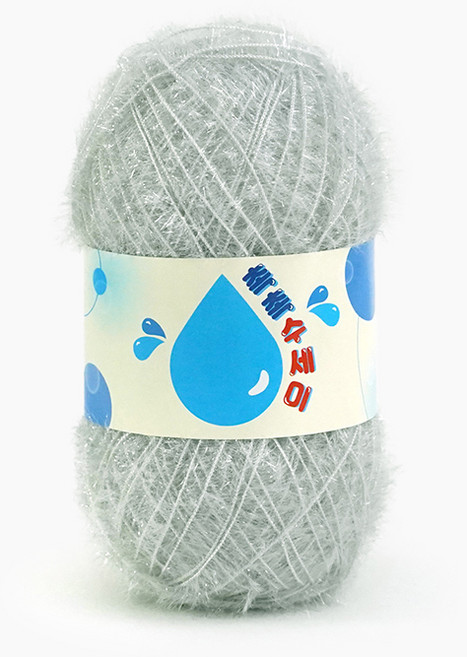 쎄비 촉촉 수세미실, 웜그레이, 1개