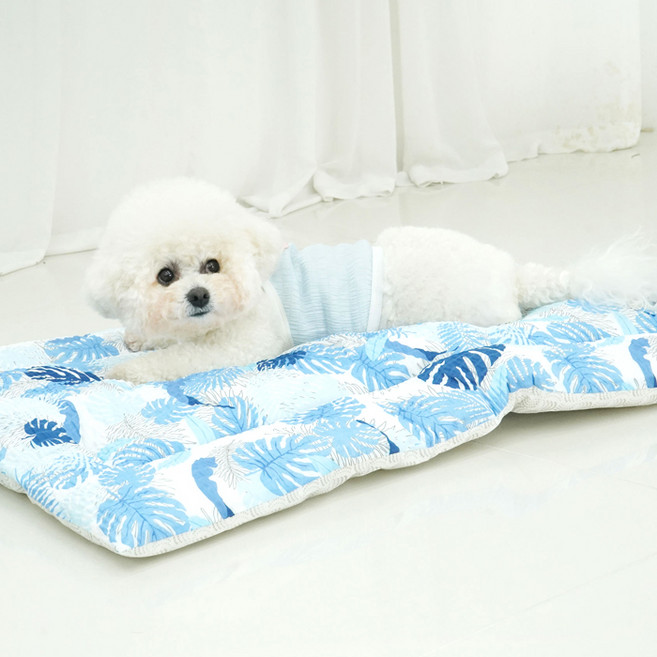 레드퍼피 반려동물 냉장고 방석, 블루스카이, 1개