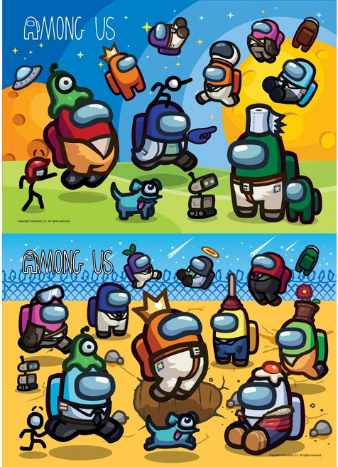 어몽어스 8절 퍼즐 2종 세트, UNICORN