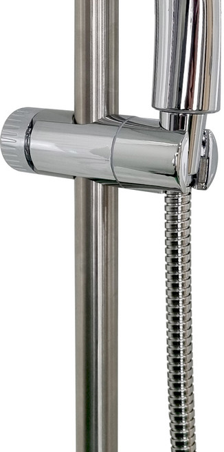 비케이 조립식 샤워기 행거 샬럿36, 실버