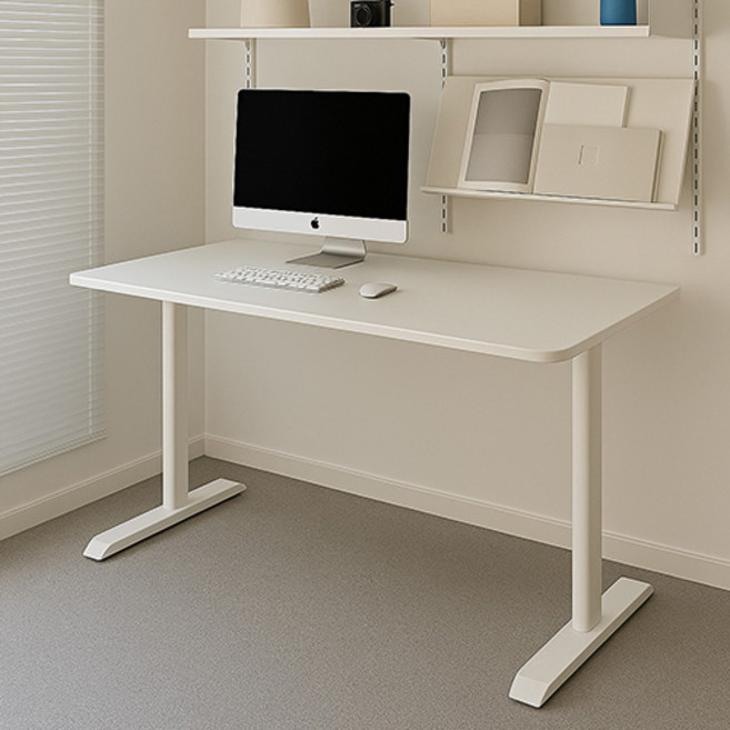 16피스 KMZZ 컴퓨터 책상 사무실 테이블, WHITE