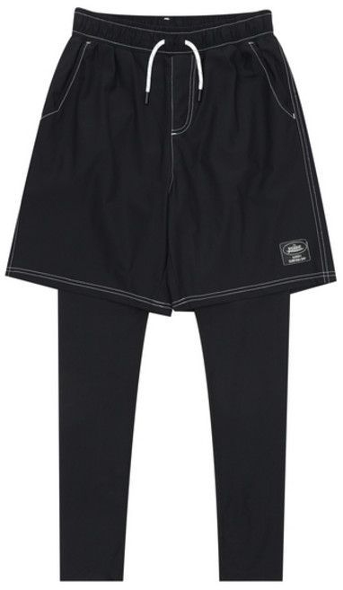 에스핏 남아용 스티치 4부 셋업 트렁크 레깅스