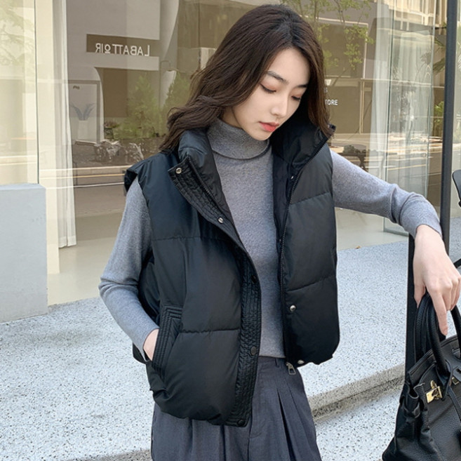 PEONIST 女款休閒保暖背心