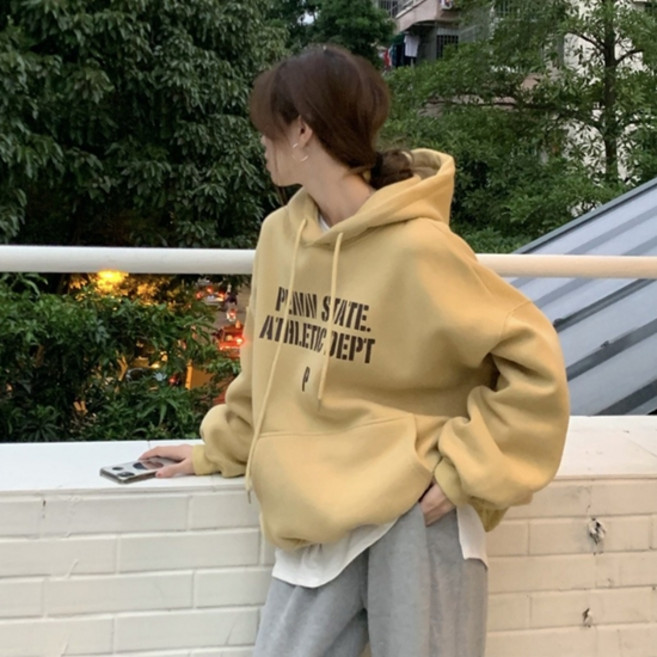 Sonio女款日常風格連帽T恤