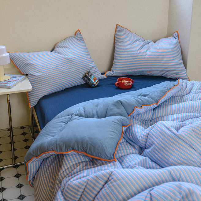 믹스앤매치 오디너리 스트라이프 렌징모달 이불패드 세트