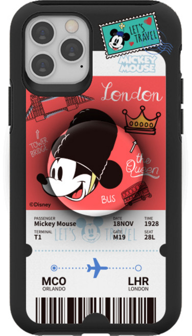 디즈니 시티 트래블 톡 휴대폰 케이스