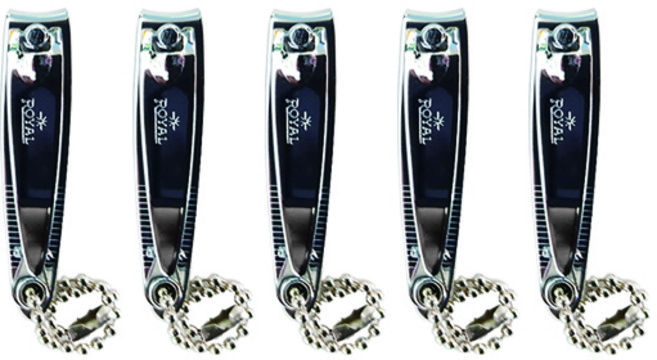 손톱깎이 소, 실버, 5개