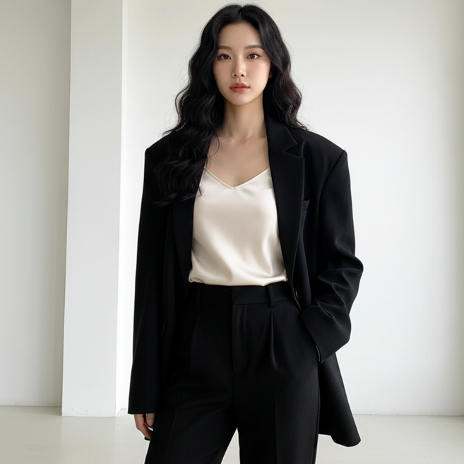 MARKETPIA 女款春秋西裝外套 日常正裝夾克