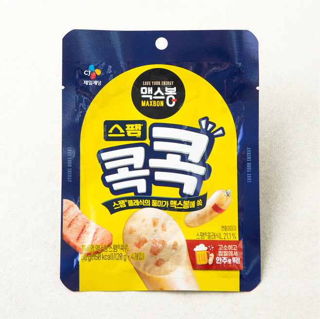 맥스봉 스팸콕콕 소시지 4개입, 80g, 1개