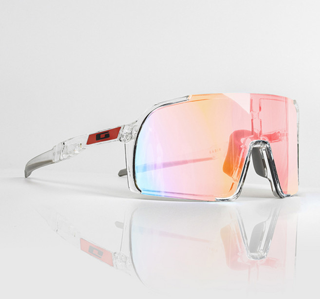 가빈 스타일호른 스포츠 고글 G103 + 도수클립 세트, C92-2 투명 레드변색, 1세트