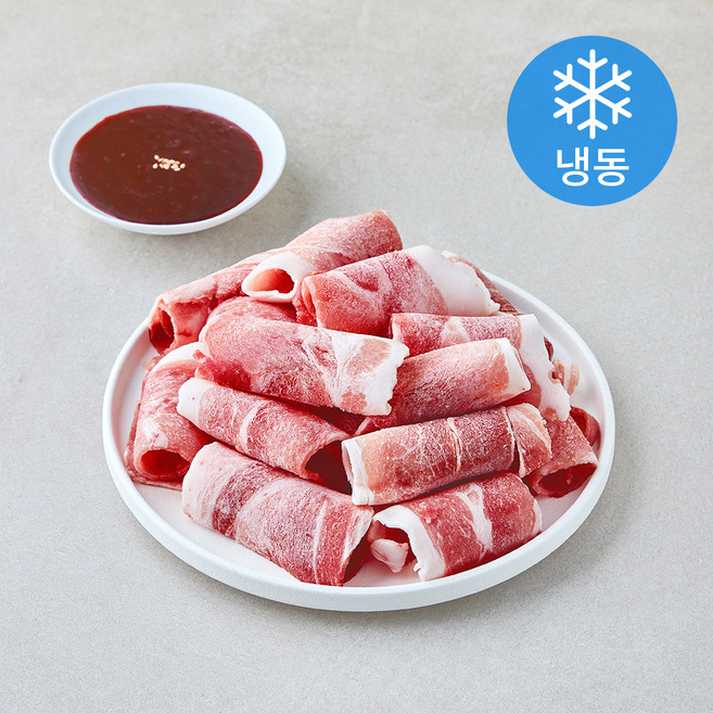 하이포크 데일리컷 한돈 대패 앞다리살 500g + 제육소스 100g 세트 (냉동), 1세트