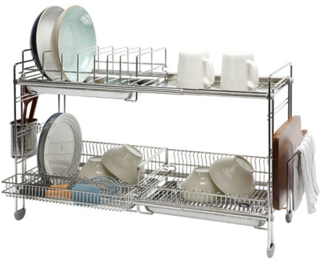아이넥스 까세로 플러스 식기건조대, 2단, 1개