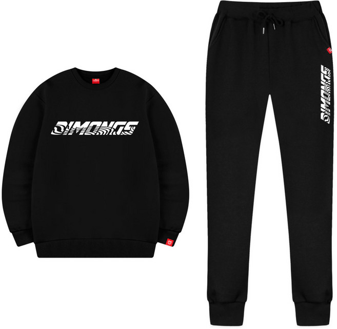 디몽스 커브 맨투맨 트레이닝 상하의 세트 MUA_0010