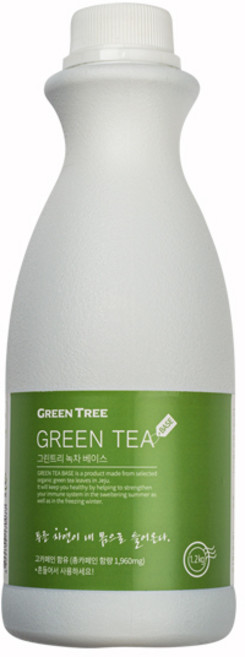 GreenTree 녹차 베이스, 1.2kg, 1개입, 1개