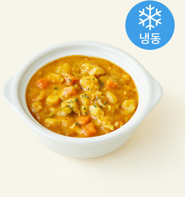 그리팅 키즈 치킨망고 카레소스 (냉동), 180g, 1개