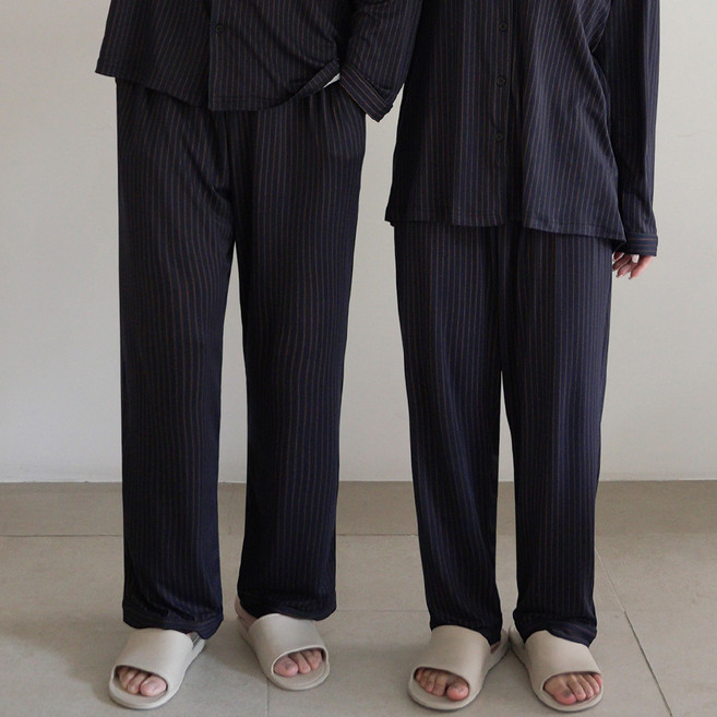 어나더디 커플용 보들 피치스킨 파자마 바지