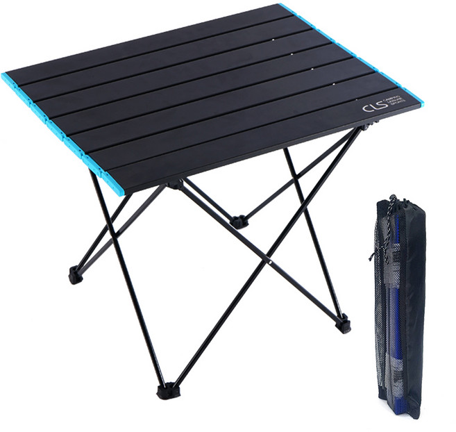 씨엘에스 셀파 휴대용 접이식 알루미늄 패널 롤 테이블 SC-502, 혼합색상