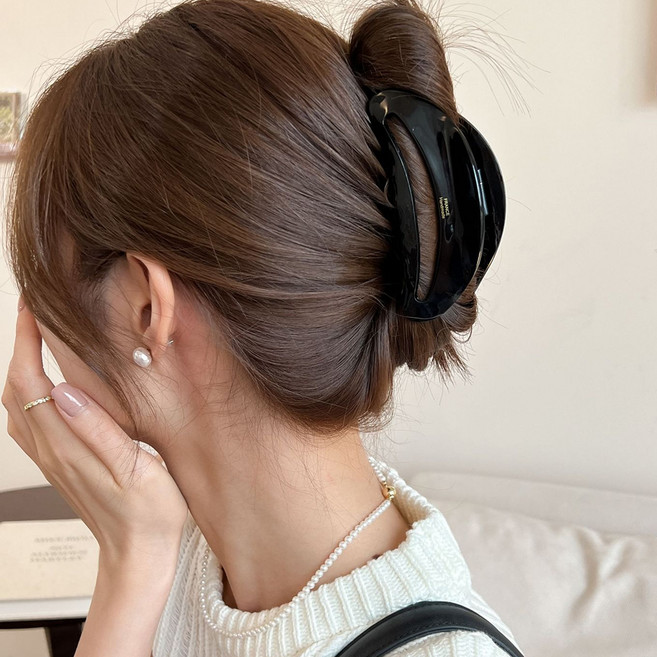 걸핀스 페블 라운드 셀룰로오스 빅 집게핀 1514