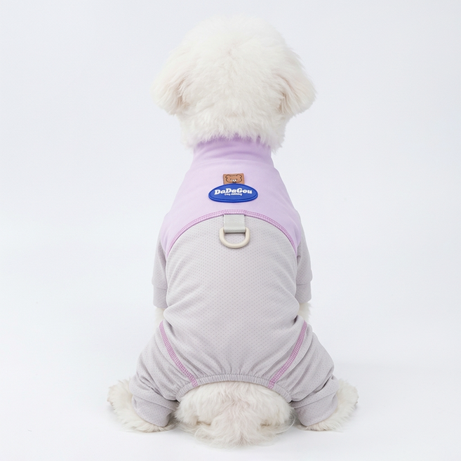 다다고 반려동물 스포티 메쉬 올인원, 퍼플, 1개