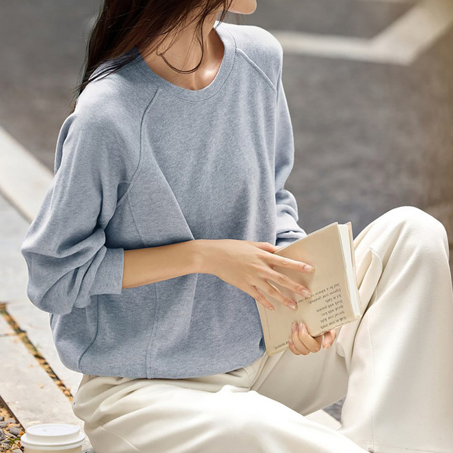 페이퍼먼츠 에셀 소프트 래글런 긴팔 티셔츠 13313