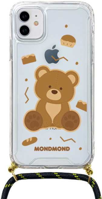몬드몬드 스트랩 투명 휴대폰 케이스
