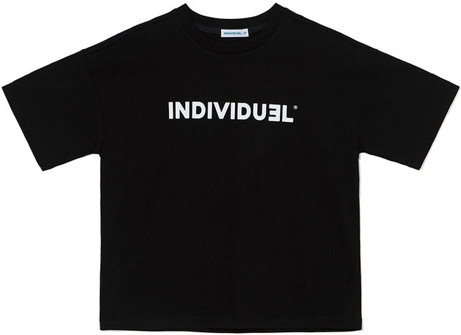 INDIVISUEL 兒童 Mirror Pop Logo 短袖T恤