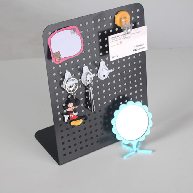 책상 타공판 280 x 225 mm, 1개, 블랙