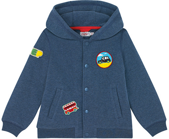 Cath Kidston 兒童交通工具圖案棉質連帽衫