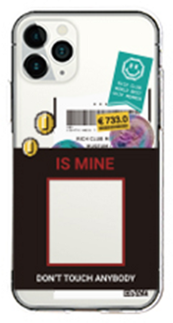 원베스트 빈티지 레트로 디자인 클리어 젤리 휴대폰 케이스