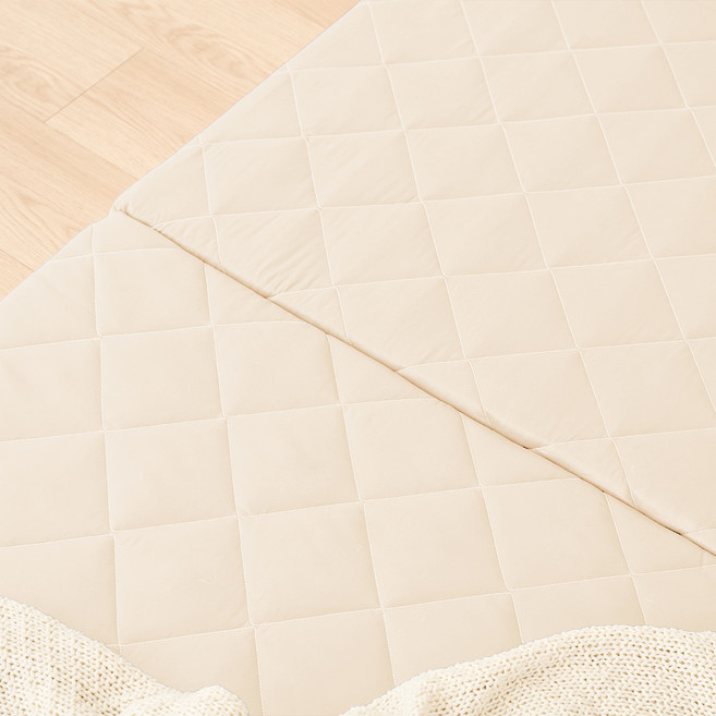 몽스홈 3단 접이식 전용커버 10cm, 아이보리