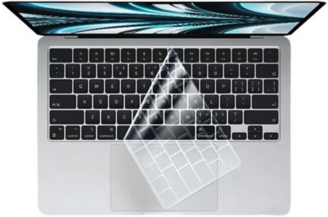 2024년 맥북 프로16 M4 키보드 키스킨 TPU 재질 A3403, 투명, 1개