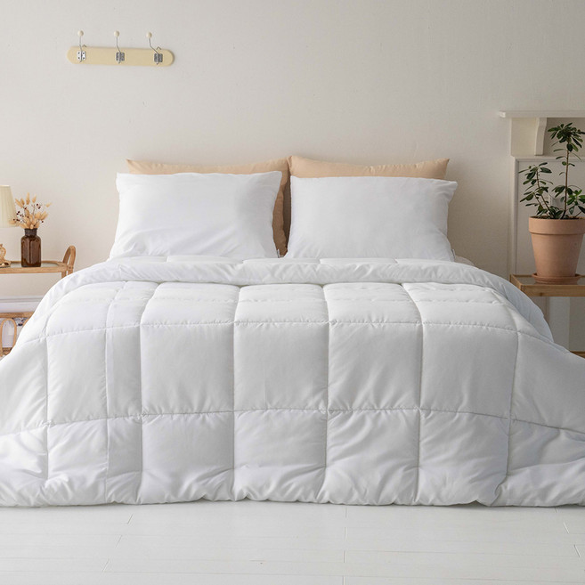 휴가드 고온워싱 진드기방지 마카롱 차렵이불 세트