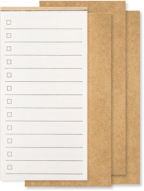 모던앳 뜯어쓰는 메모지 투두 노트 체크리스트, 혼합색상, 1개, 4개입